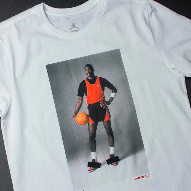 Jordan Banned Tee,AJ1 Bred  为黑红 AJ1 打前阵！Jordan Banned Tee 细节近赏！