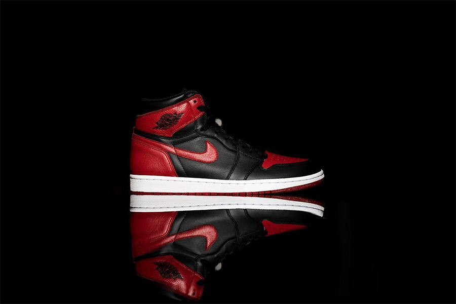 555088-001,AJ1,Air Jordan 1,AJ 555088-001AJ1 颇具魔力！全新黑红 Air Jordan 1 Bred 实物新图