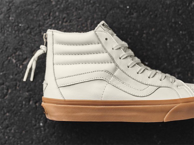Sk8-Hi,Vans  Vans Hiking Sk8-Hi Reissue Zip 带来白生胶新色