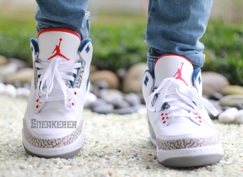 854262-106,AJ3,Air Jordan 3 854262-106AJ3 提前感受！Air Jordan 3 OG “True Blue” 上脚实拍