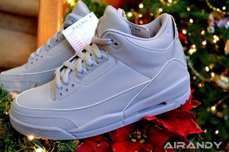 AJ3,Air Jordan 3  9 年后再次现身，Air Jordan 3 “College Grey” 疑将明年市售