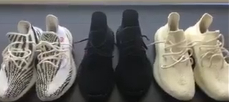 adidas,Yeezy 350,Boost  大姨子 Kim Kardashian 网晒多款 Yeezy 350 Boost v2 
