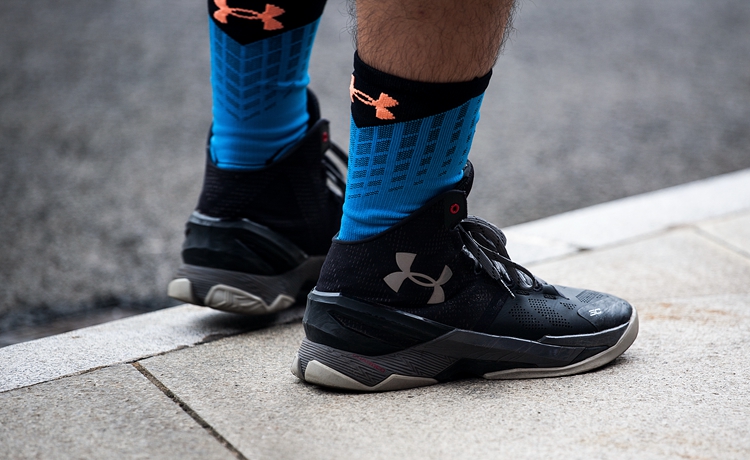 Under Armour,Curry  Under Armour 库里中国行广州站粉丝球鞋上脚集锦