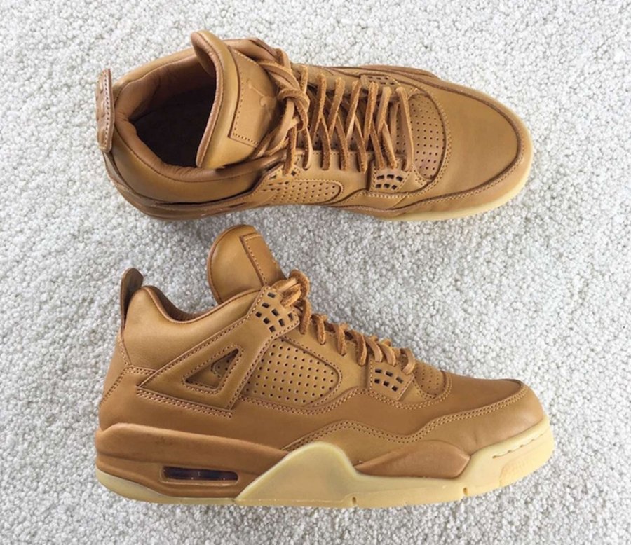 AJ4,Air Jordan 4  激似“踢不烂”！Air Jordan 4 Premium “Ginger” 细节提前预览