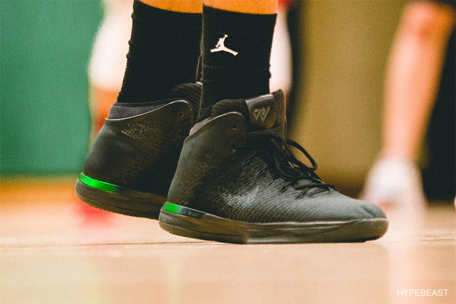 AJ31,Air Jordan 31,XXXI AJ31 威少专属！Air Jordan XXXI 黑绿 PE 配色全新近赏