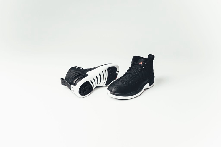 AJ12,Air Jordan 12,130690-004  发售提醒：黑色尼龙 Air Jordan 12 “Black” 明日发售