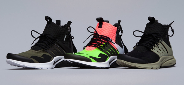Nike,Air Presto,ACRONYM  正式发布！ACRONYM® x NikeLab Air Presto Mid 细节近赏