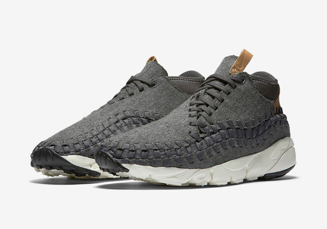 Nike Air Footscape Woven Chukk  冬天专属！Nike Air Footscape Woven Chukka SE 双色羊毛！