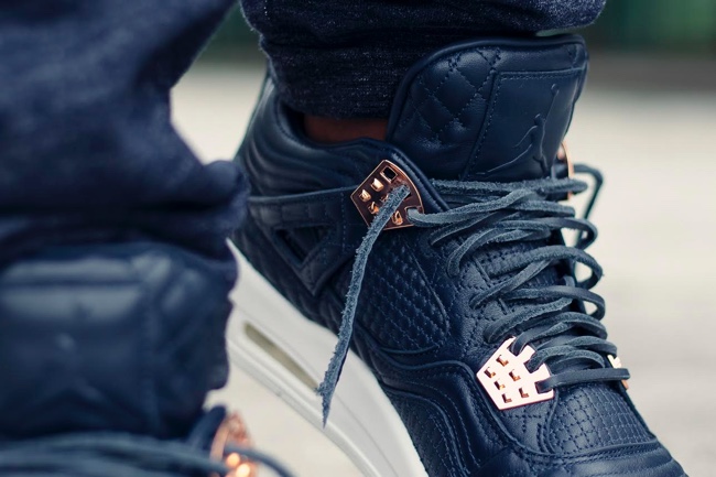 Air Jordan 4 Retro Premium,AJ4 819139-402AJ4 土豪进，Air Jordan 4 Premium “Navy” 官网已发售