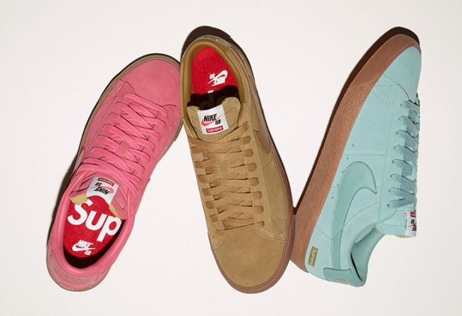 716890-009,Supreme,Blazer Low  强强再联手！Supreme x Nike SB Blazer Low GT 本周发售！