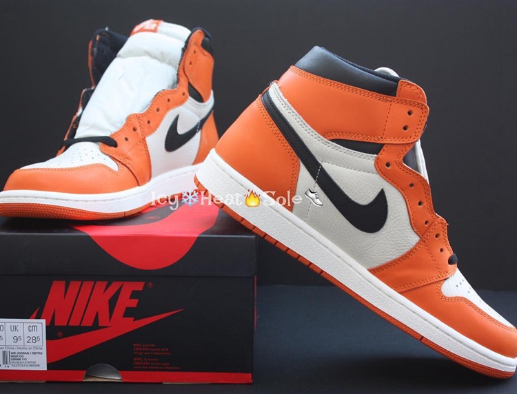 AJ1,Air Jordan 1,555088-113  元年装扮呈现！白扣碎 Air Jordan 1 High OG 实物近览