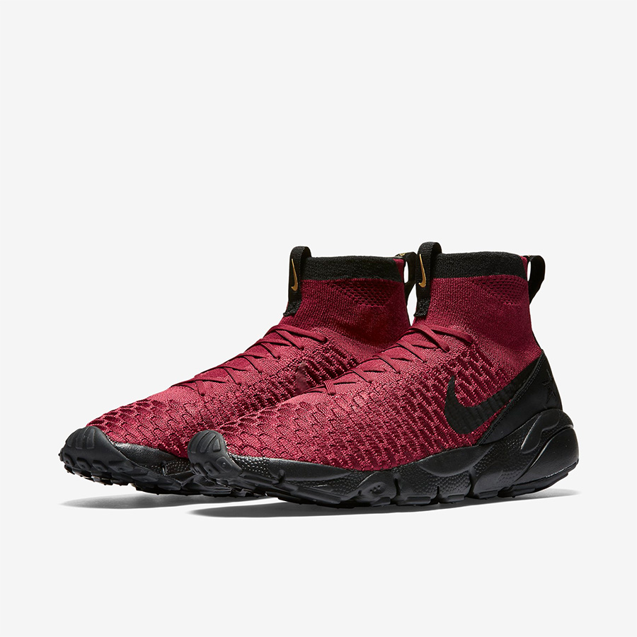 小吕布,Footscape Magista Flyknit,  全新红黑 Nike Air Footscape Magista Flyknit 现已发售！