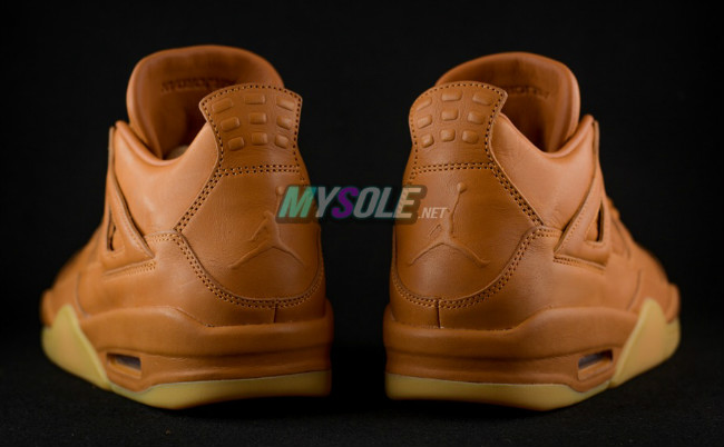 AJ4,Air Jordan 4,819139-205  皮质小麦！ Air Jordan 4 Premium “Wheat” 清新近赏