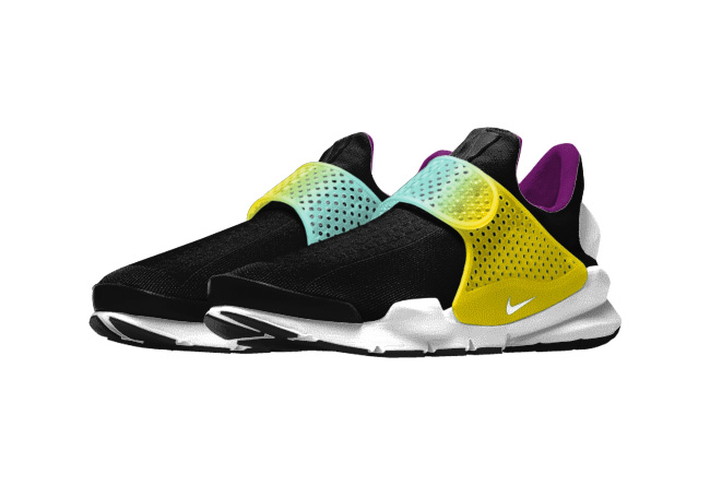 Sock Dart,Nike  LGBT 同款！彩虹搭带选项已经登录 NIKEiD Sock Dart