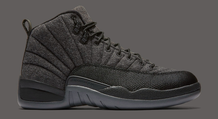 AJ12,Air Jordan 12,852627-003  秋冬佳选！Air Jordan 12 “Wool” 官图发布