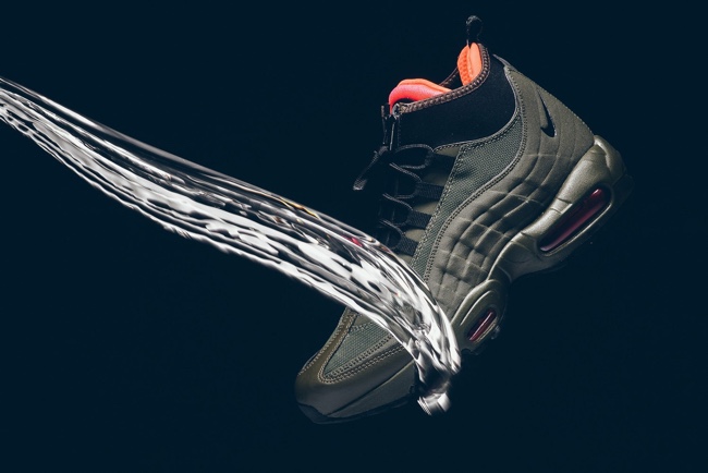 Nike Air Max 95 Sneakerboot  军工装加持！Nike Air Max 95 Sneakerboot “Dark Loden” 近赏