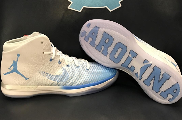 AJ31,Air Jordan 31,UNC  北卡 31！Air Jordan XXXI “UNC” 抢先曝光