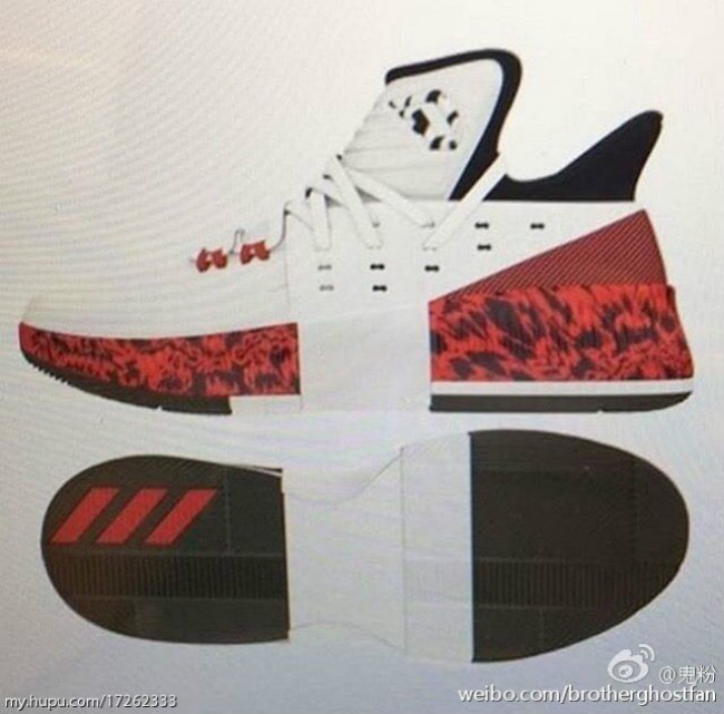 adidas,D Lillard 3  超大侧翼支架！疑似利拉德新款战靴曝光！！