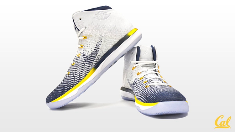 AJ31,Air Jordan 31  加州金熊队 Air Jordan 31 “Cal” 配色曝光