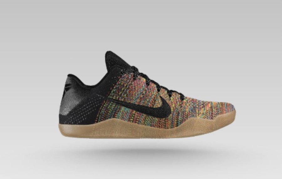 Nike,Kobe 11,NikeiD  NIKEiD 推出彩虹 Kobe 11 Multicolor 现已上架