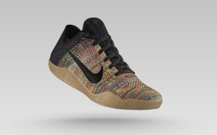 Nike,Kobe 11,NikeiD  NIKEiD 推出彩虹 Kobe 11 Multicolor 现已上架