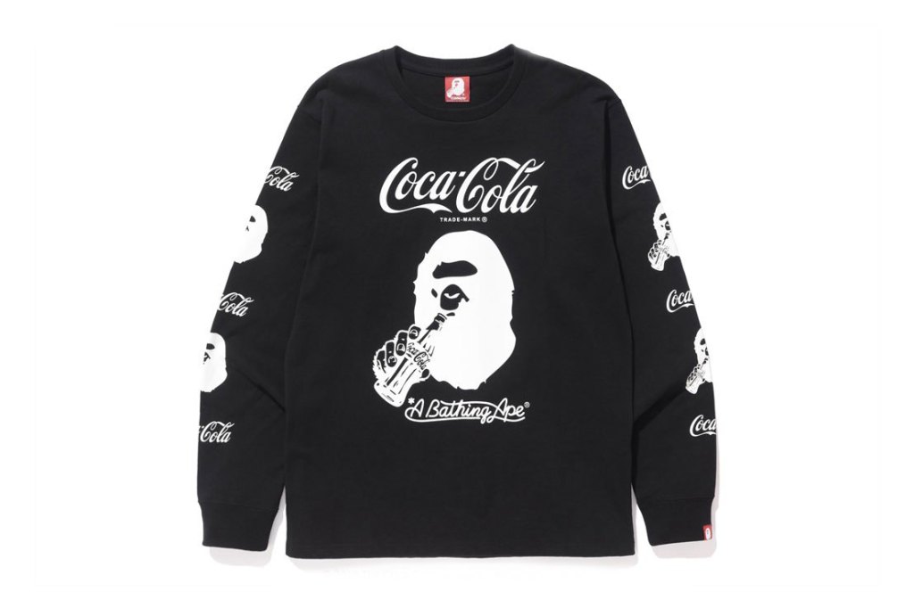 BAPE,A Bathing Ape  A Bathing Ape x Coca-Cola 联名系列本月上市