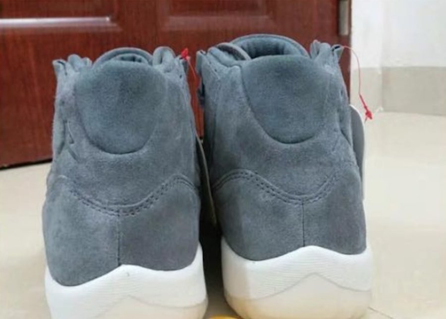 AJ11,Air Jordan 11,914433-003   感觉茸茸哒！Air Jordan 11 “Suede” 细节图近赏