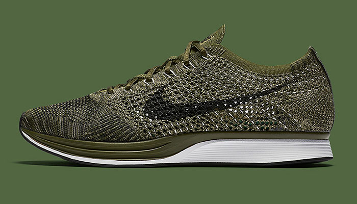 Nike, Flyknit Racer  今冬最流行颜色！Nike Flyknit Racer “Rough Green” 即将发售