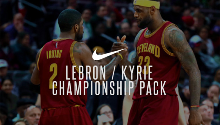 Nike,Kyrie 2,LeBron Soldier 10  詹姆斯与欧文的联合套装本周发售