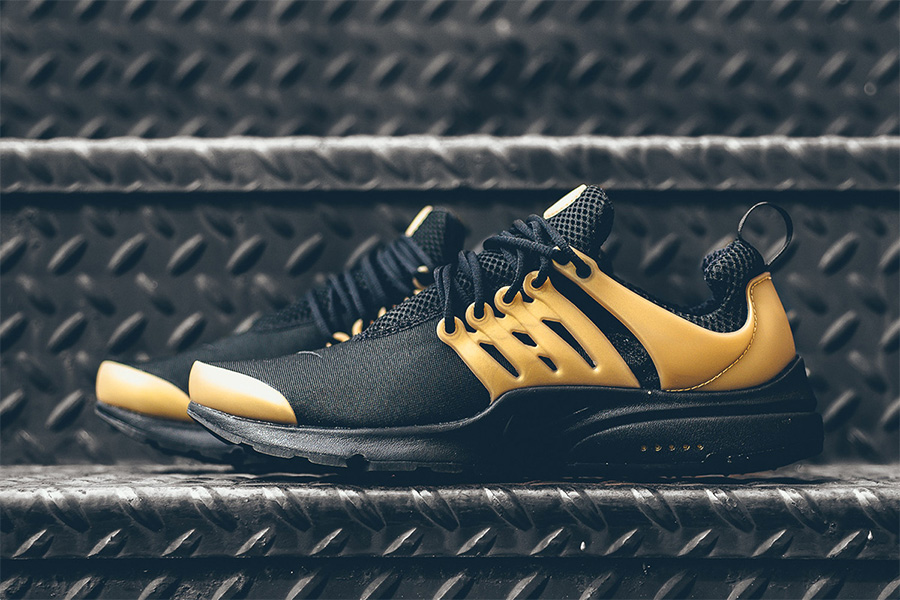 Air Presto,Nike  黑金格调！这双 Nike Air Presto Essential 视觉感染力不凡！