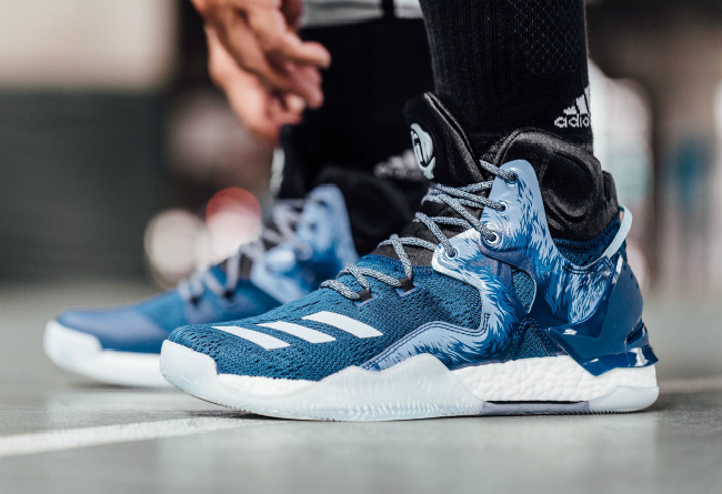 adidas, D Rose 7 Boost,B54131  圣诞节狼人装扮 D Rose 7 Boost “Halloween” 图片近赏