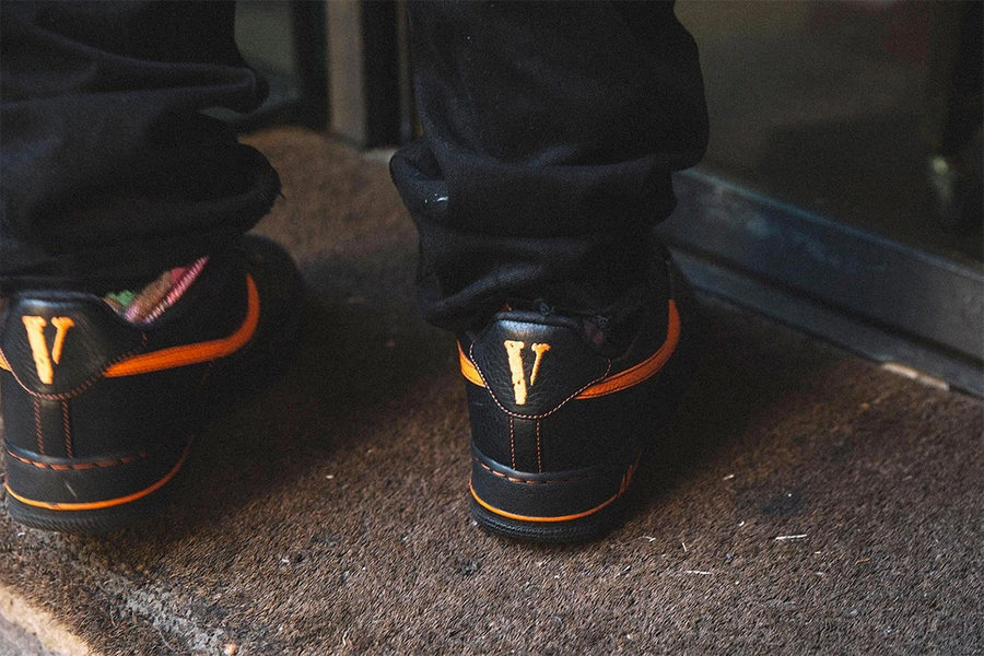AF1,Air Force 1,Nike,VLONE  黑橙 VLONE x Nike Air Force 1 联名配色发售信息释出