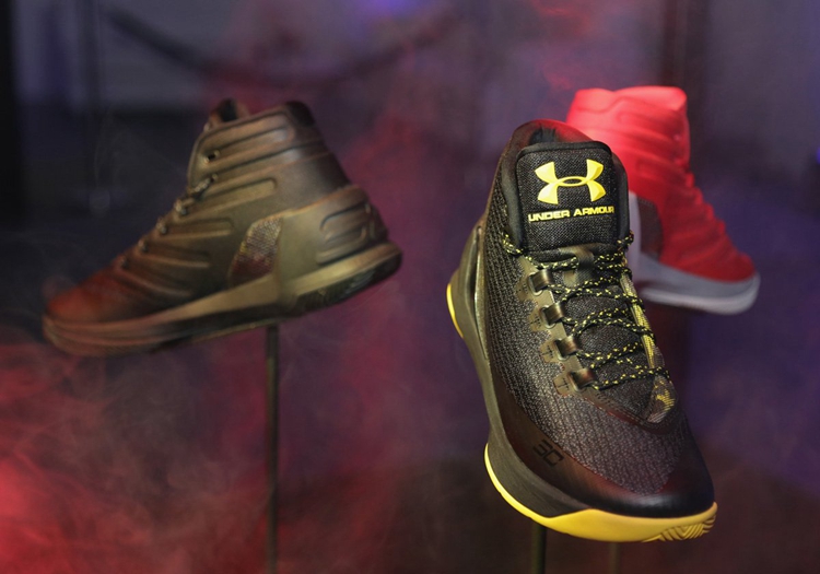 Under Armour,Curry 3  实物抢先看！库里出席 Under Armour Curry 3 新鞋发布