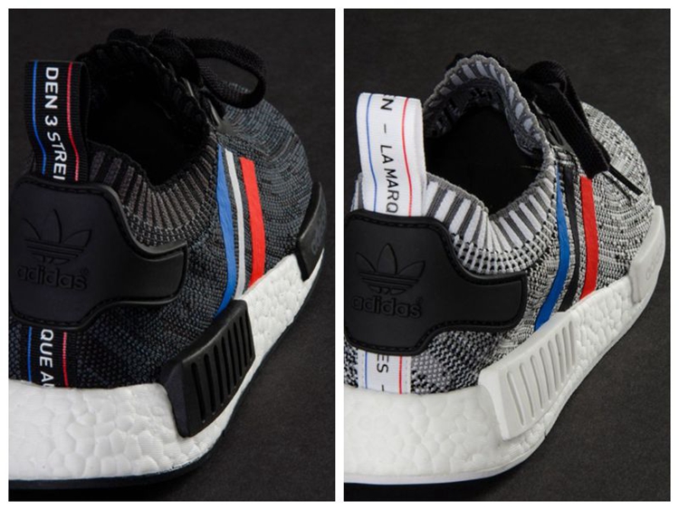 adidas,NMD R1  经典红白蓝！adidas NMD R1 “Tri Color” 细节抢先近览