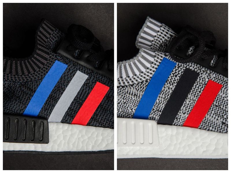 adidas,NMD R1  经典红白蓝！adidas NMD R1 “Tri Color” 细节抢先近览