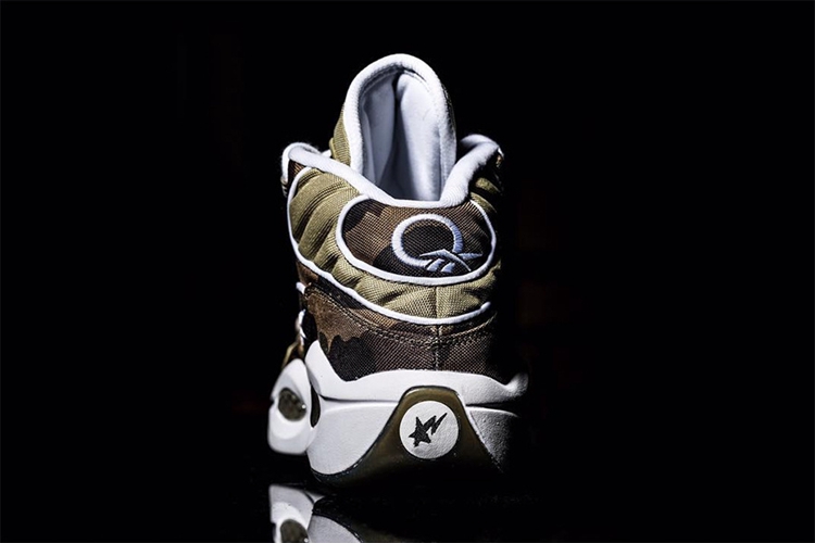 BAPE,Reebok,Question 1  猿人加持！BAPE x Reebok 联名鞋款 Question 1 Mid 曝光
