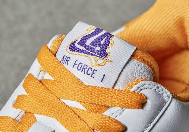 Nike,Air Force 1  致敬湖人！Nike Air Force 1 “LA” 即将发售