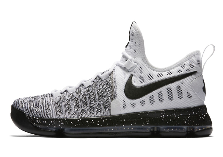 Nike,KD 9,843392-100  全新奥利奥！Nike KD 9 “Oreo” 再次登场