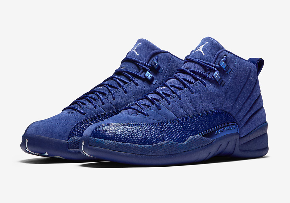 130690-400,AJ12,Air Jordan 12 130690-400AJ12 下周发售！Air Jordan 12 “Blue Suede” 官图释出