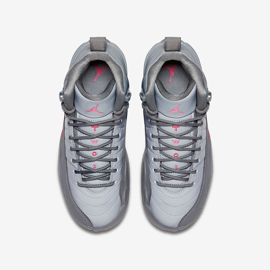 510815-029,AJ12,Air Jordan 12 510815-029AJ12 冷艳丽人！Air Jordan 12 GS “Vivid Pink” 现已发售