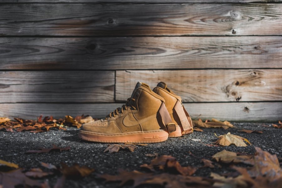 Air Force 1,Nike  瞬间售罄！Nike Air Force 1 High “Flax” 你抢到了么？