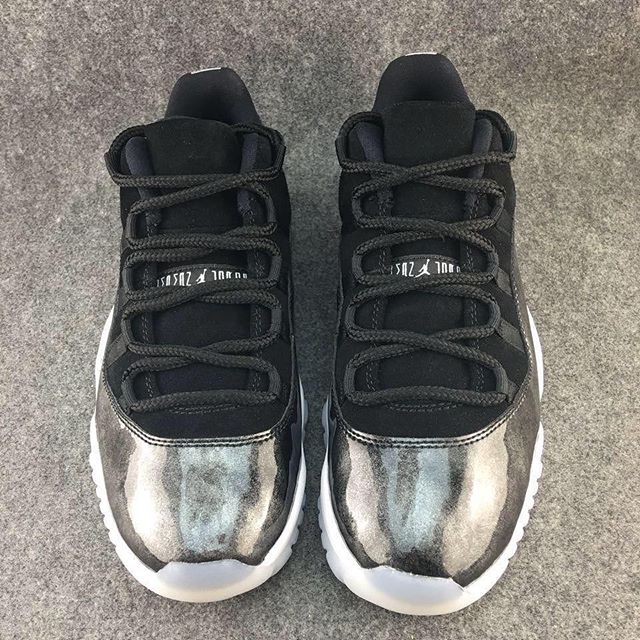 AJ11,Air Jordan 11,528895-010  小魔王！？Air Jordan 11 Low “Barons” 新图近赏