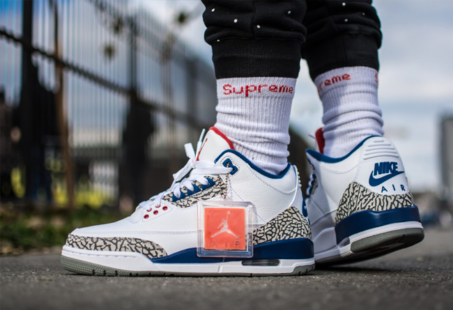 854262-106,AJ3,Air Jordan 3 854262-106AJ3 推荐入手！Air Jordan 3 “True Blue” 绝对是本月最佳复刻！