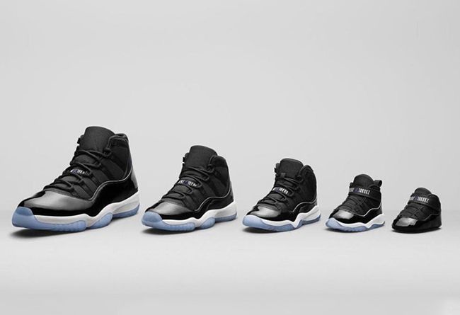 AJ11,Air Jordan 11,378037-003  黑人陈建州携全家上脚展示 Air Jordan 11 “Space Jam”