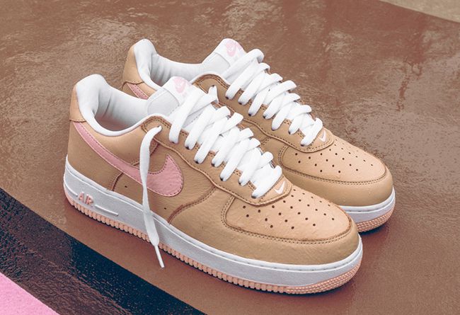 Nike,Air Force 1  独占发售！Nike Air Force 1 Low “Linen” 美图近赏