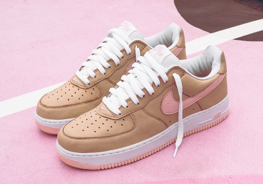 Nike,Air Force 1  独占发售！Nike Air Force 1 Low “Linen” 美图近赏