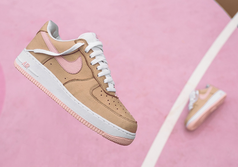 Nike,Air Force 1  独占发售！Nike Air Force 1 Low “Linen” 美图近赏