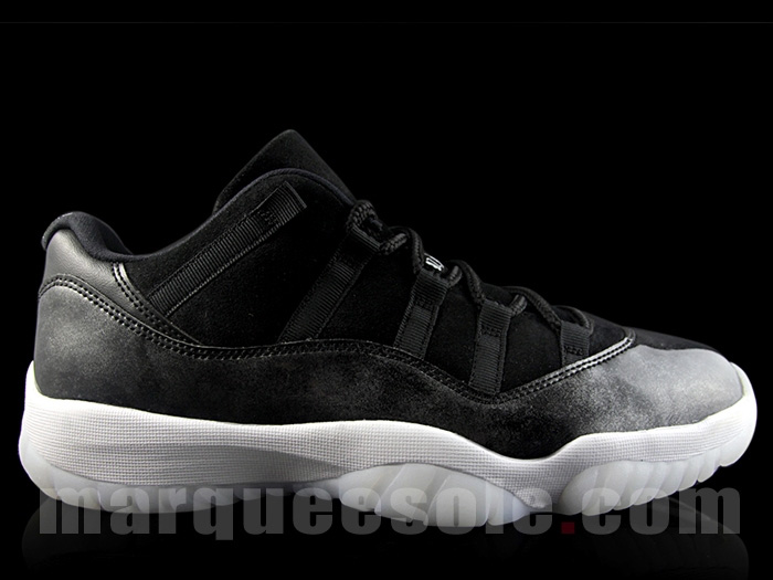 528895-010,AJ11,Air Jordan 11 528895-010AJ11 大魔王同款，Air Jordan 11 Low “Barons” 清晰实物近赏