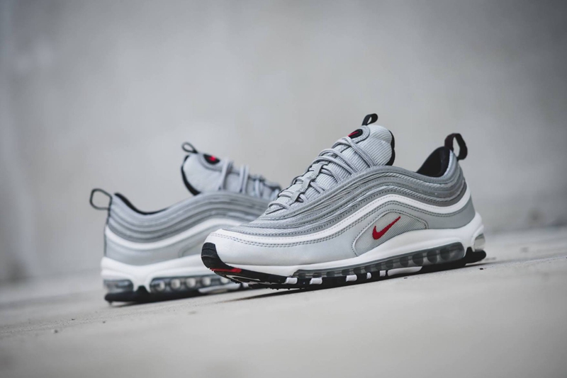 Nike,Air Max 97,884421-001  全掌气垫鼻祖！Air Max 97 OG “Silver” 现已回归