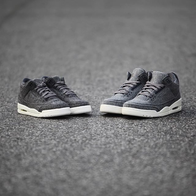 AJ3,Air Jordan 3,854263-004  本周六发售！Air Jordan 3 “Wool” 美图近赏